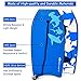 G Super Bodyboard Body Board EPS Core, IXPE Deck, HDPE Slick Bottom with Leash (Blue Shark, 37-inch)