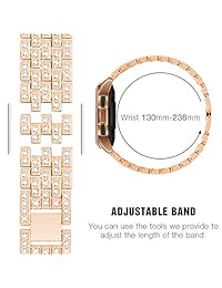 Supoix - Correa de repuesto de metal para reloj Samsung Galaxy (1.654 in, 2 unidades, 0.787 in, 1.575 in)
