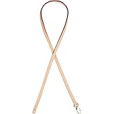 KIYOMIL Genuine Vachetta Leather Strap Replacement Crossbody Handbag Shoulder Purse Strap for Speedy Alma NOE Multi Pochette Accessoires Bags(Width:0.39in,Length:41in,Single Buckle)