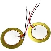 10PCS 35mm Piezo Elements Buzzer Sounder Sensor Trigger Drum Disc