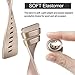 Tobfit Sport Bands Compatible with Versa/Versa Lite/SE, Soft TPU Wristbands Accessories for Women Men, Champagne Gold, Small