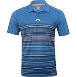 Oakley Men's High Crest Polo, California Blue, M