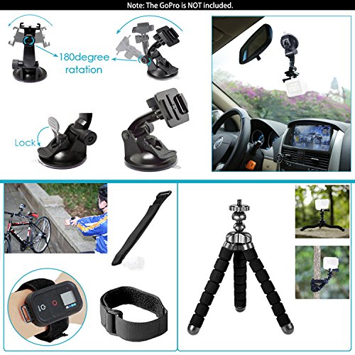 image for Neewer 50-in-1 Action Camera Accessory Kit with Battery Charger Set (3