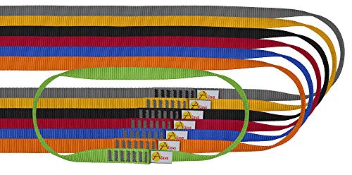 ALIENS Bandschlinge Open Sling (Bruchlast 22 kN/2200kg, 16 mm Breite) Verschiedene Längen in unterschiedlichen Farben – Bild 5