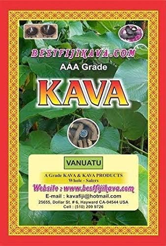 AAA Grade Vanuatu KAVA Powder - 1 LB | Noble Vanuatu Kava Root Powder | High Potency Kava | Bestfijikava inc