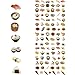 Kamio Japan Sushi and Japanese Food Mini Stickers