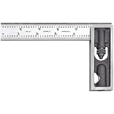 Starrett Steel Double Square, 6" Blade Length, 4R Graduation | Inch Reading, Hardened Graduated Blade, Ideal for Machinists, Toolmakers, Patternmakers, 13C