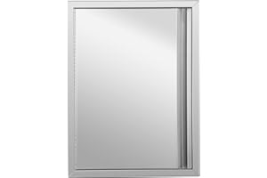 ATATOD BBQ Single Access Door Stainless Steel 18" W x 24" H inch Outdoor Kitchen Door Reversible Open Left or Right,Flush Mount for Outdoor Kitchens or BBQ Island