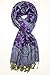 Achillea Soft Silky Reversible Paisley Pashmina Shawl Wrap Scarf w/Fringes 80