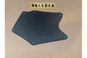 YOTA LINERS Front Left Splash Shield with Clips for Tundra & Sequoia 2007-2024 (Fender Liner, Apron, Shield, Splash Guard, Skirt, Guard, Seal, Splash Seal) U