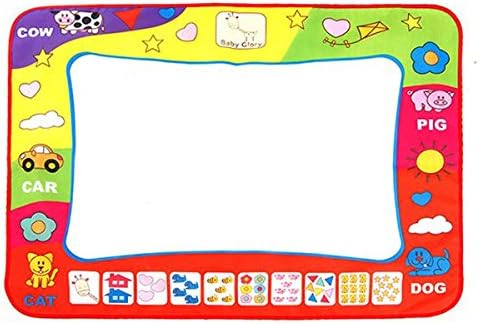 80 x 60cm Water Drawing Mat Children Painting Writing Doodle Toy With Magic Pens