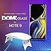 Galaxy Note 9 Screen Protector, [Dome Glass] Full 3D Curved Edge Tempered Glass Shield [Liquid Dispersion Tech] Easy Install Kit by Whitestone for Samsung Galaxy Note 9 (2018) - 1 Pack
