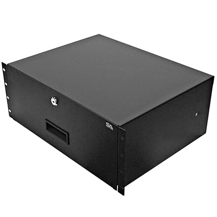 Amazon Com Seismic Audio Sa Rd4 4 Space Pa Dj Metal 19 Rack