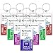 Cruise Luggage Tags, Cruise Essentials Holders for Cruise Travel, Thick PVC Zip Seal 10 Pack