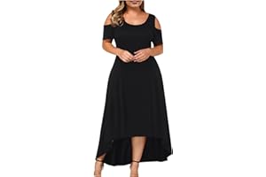 SDOHIG Plus Size Dresses for Curvy Women Summer Wedding Guest Dresses Dressy Trendy Beachy Dress Casual Flowy Boho Sundresses