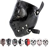 Enimay Full Face Cover Biker Motorcycle Safety Mask Halloween Accessory