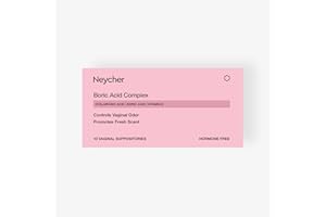 Neycher with 10 Mg Hyaluronic Acid, Regevag Blend, Boric Acid, Vitamin E for Vaginal dryness and Ph balance. Eliminate odor. Suitable for menopausal dryness. Made in Italy. Product of USA