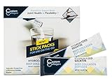 Collagen Peptide Stick Packs, 30 Count - Clean CollagenÂ® - Beef Collagen, Pasture Raised, Grass Fed, Paleo, Non GMO, Kosher - Highly Soluble Protein