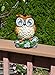 Solar Powered Owl Outdoor LED Garden Light
