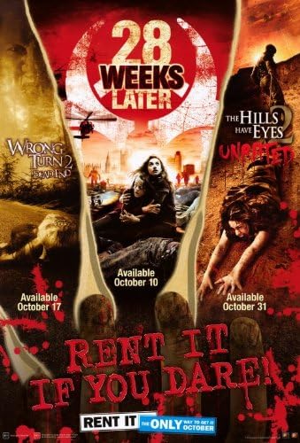 Wrong Turn 2 Dead End Movie Poster 11 X 17 In 28cm X 43cm