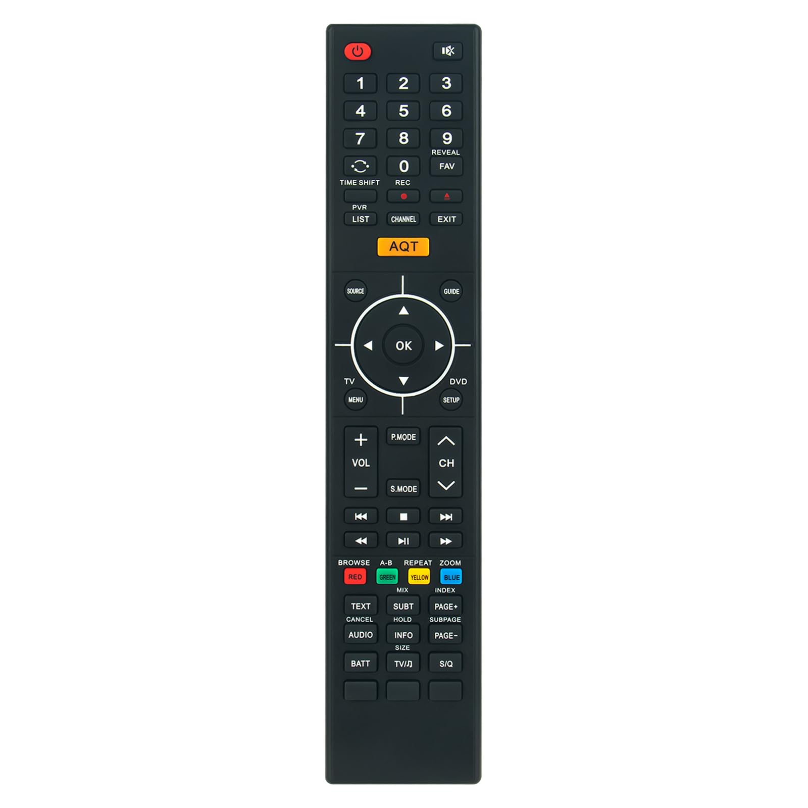 VINABTY Replacement Remote Controls Applicable For AVTEX 4K OLED Smart TV L248DRS,M249DRS PRO, L199DRS PRO,L270DRS,L188DRS,L188DRS,L218DRS,L186DRS,DRS Pro,L236DRS,L219DRS PRO,L248DRS