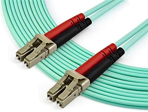 StarTech.com 7m (22ft) LC/UPC to LC/UPC OM3 Multimode Fiber Optic Cable, Full Duplex 50/125µm Zipcord Fiber, 100G Networks - Image 4