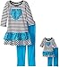 Dollie & Me Girls' Heart Applique Legging Set