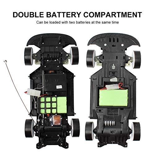 DDLmax 1:10 70km/h RC Car 4WD Double Battery High Power LED Headlight Racing Truck - Thumbnail 3