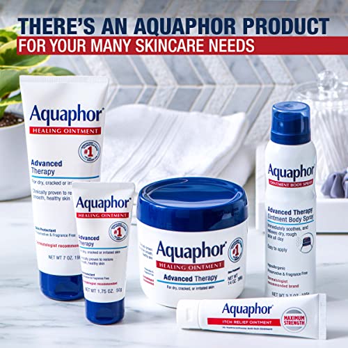 Aquaphor Ointment Body Spray - Moisturizes and Heals Dry, Rough Skin - 3.7 oz. Spray Can