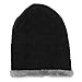 Bifast Fleece Cable Knitted Beanie Warm Winter Hat Caps Women Men