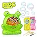 Bubble Machine, Baztoy Boys Girls Toys Over 500 Bubbles Per Minute Durable Automatic Bubble Blower for Kids with 2 Extra Bubbles Solution for Birthday Party, Indoor and Outdoor