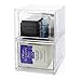Stackable Clear Plastic Craft and Office Organizer Drawers | Set of 2