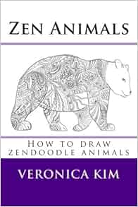 Amazon Com Zen Animals How To Draw Zendoodle Animals
