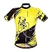WOSAWE Mens Breathable Cycling Jersey Short Sleeves (Biker Jersey, XL)