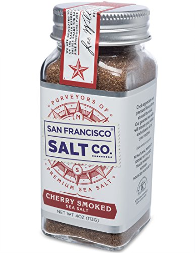 4 Oz Glass Shaker - Cherrywood Smoked Sea Salt