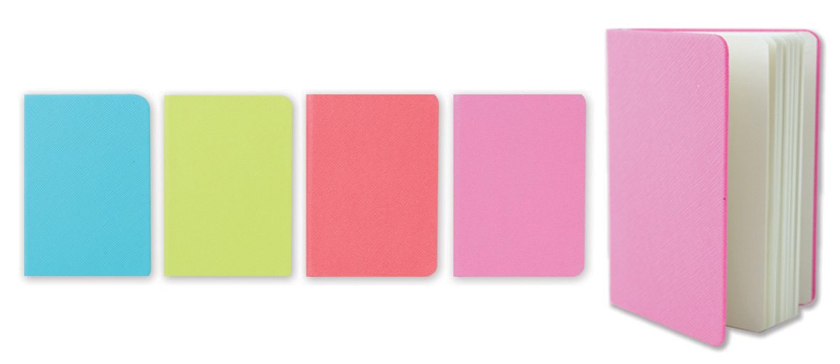 Easy Note Pocket Soft Touch Notebook - Neon Colours
