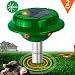 2x VS-312S Solar Powered Sonic Snake Repellent Help You Get Rid of Snake Mole Gophers for Outdoor Garden Yard