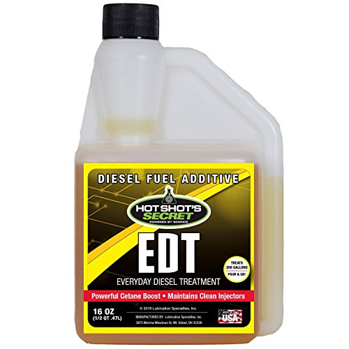 Hot Shot's Secret HSSEDT16ZS Everyday Diesel Treatment - 16 fl. oz.
