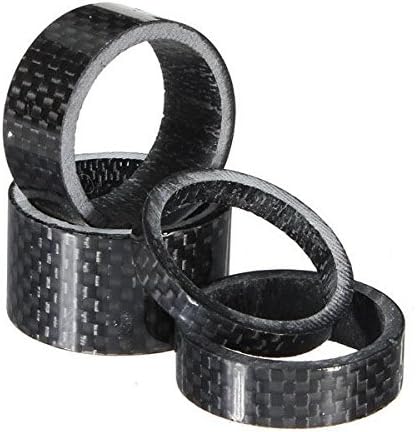 1 1/8" Carbon Fiber Bike Mtb Headset Stem 5 10 15 20mm Washer Spacer Set Kit