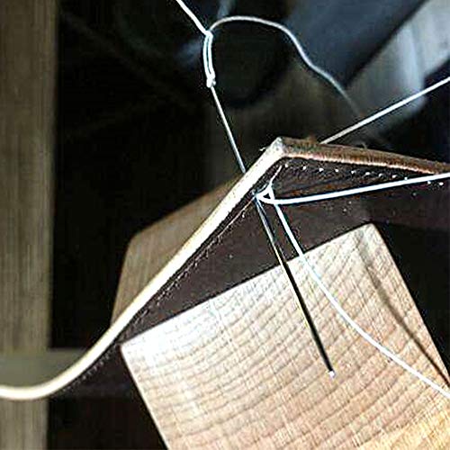 MIUSIE Colorful 284Yards Leather Sewing Waxed Thread-Practical Long Stitching Thread for Leather Craft DIY/Bookbinding/ Shoe Repairing/Leather Projects