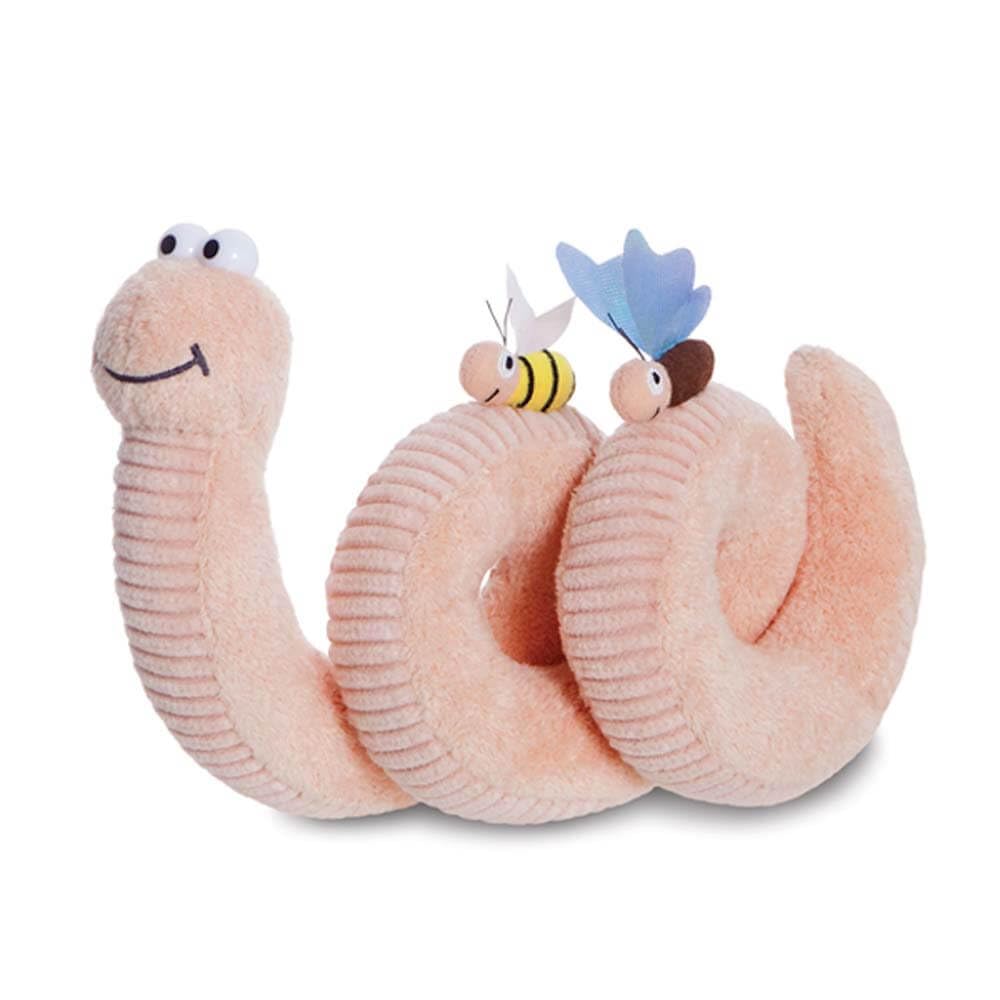 AURORA, 61431, Superworm, Soft Toy, Peach, klein