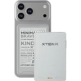 XTEINK X3 3.7" Pocket E-Ink eBook Reader,58g,Magnetic, Mini Ereader Devices | Ultra-thin 0.2" design with magnetic pogo-pin charging, gyroscope page-turn, 16GB storage, and distraction-free reading