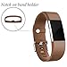 GEAK Replacement Bands for Fitbit Charge 2, Fitbit Charge2 Wristbands,Small,Coffee