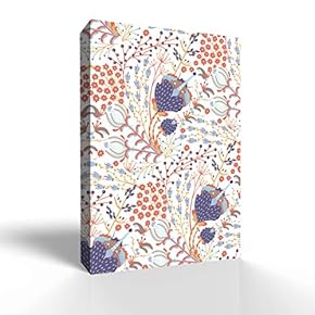 Abstract Colorful Flower Painting Wall Poster Decor for...