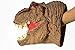 AomoriHaba Japan 3D Soft Large Rubber TRex Handpuppets - Tyrannosaurus Rex Dinosaur Head Dino Hand Puppet for Kids/Adults (Free Sticker)