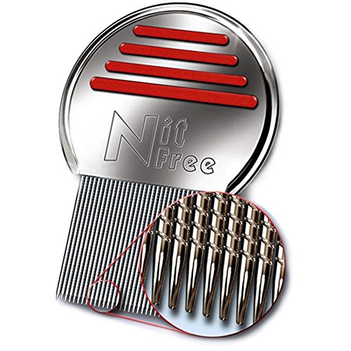 LiceLogic Terminator Nit & Lice Comb - Removes Lice & Nits From Hair, Stainless Steel Durable Design, The Best Lice Comb Available