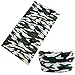Zupoo 1PCS/6PCS 16-in-1Multifunctional Headband Sports Magic Scarf,Face Sun Mask,Neck Gaiter,Balaclava Headwear,Bandana,for Hiking, Running,Cycling,Yoga,Fishing,Hunting,Snowboarding，Man, Woman, Child