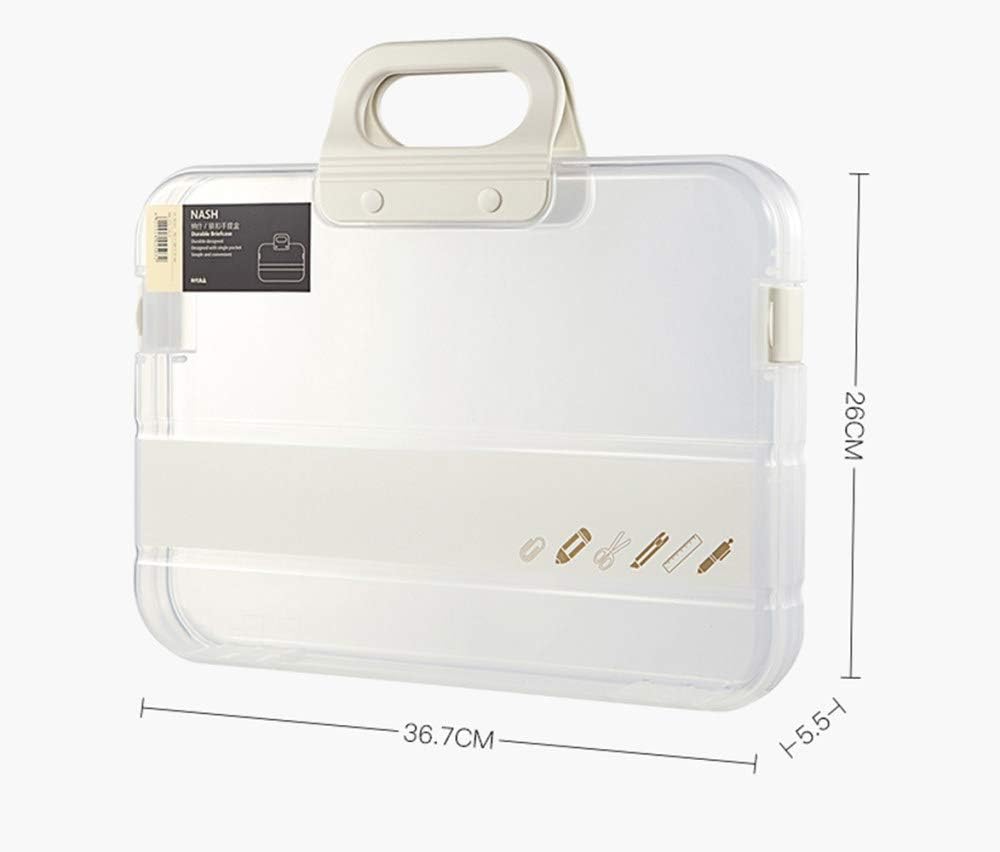 transparent briefcase