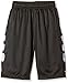 Nike Boy's Elite Stripe Basketball Shorts Black/White Size Large