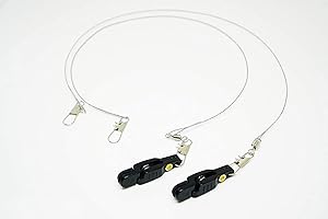 BIMINI LURES Downrigger Fishing Quick Release Clip with Steel Fishing Line B Shape Pin!